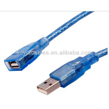 Câble usb USB 3M USB 2.0 Un mâle M à A femelle F Câble d&#39;extension USB 10FT bleu